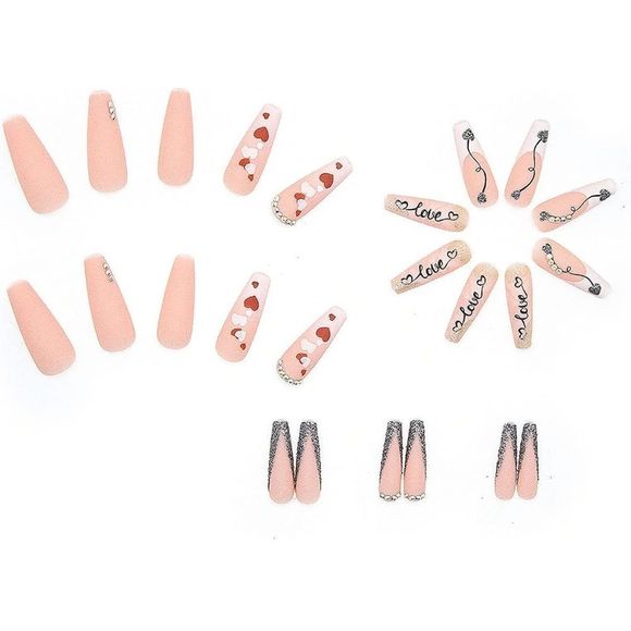 24pcs Luxury Press-on nails - Picture 8 of 12